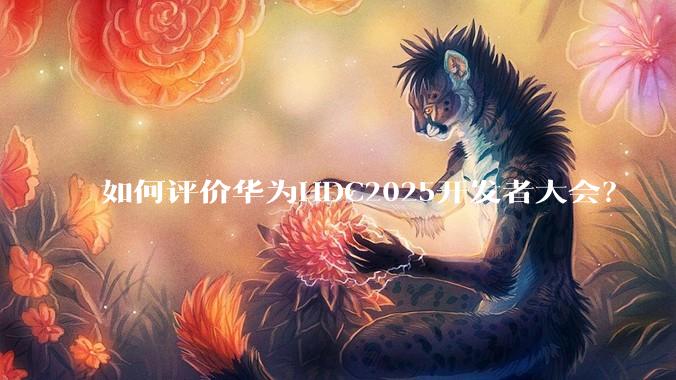 如何评价华为HDC2025开发者大会？
